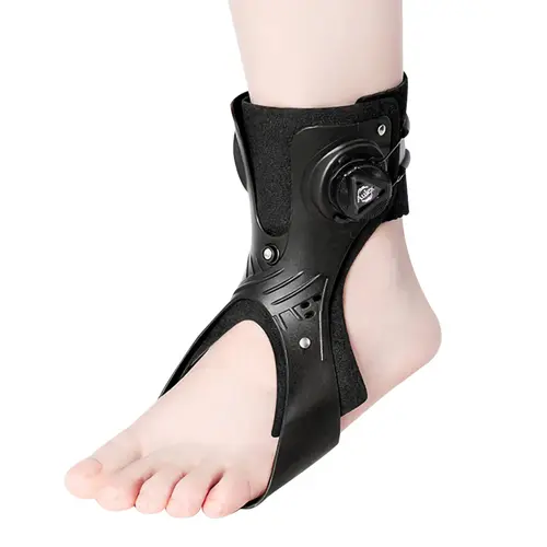 AULEXMED Adjustable X-Strap Unisex Ankle Support Brace - Ankle Compression Cuff, Ergonomic Design, Lightweight Breathable Comfortable Fabric, Easy Install for Volleyball, Gym Training, Outdoors [DealsForYouDays]