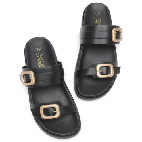 Women's Adjustable Buckle Sandals with Arch Support Breathable Summer Footwear for Daily & Outdoor Wear Cushion Sandals