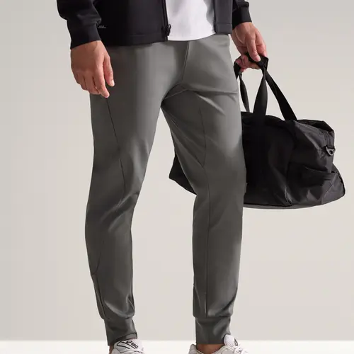 Gentle Stretchy Men's Athletic Joggers - Performance Gym Sports Pants with Elastic Waist