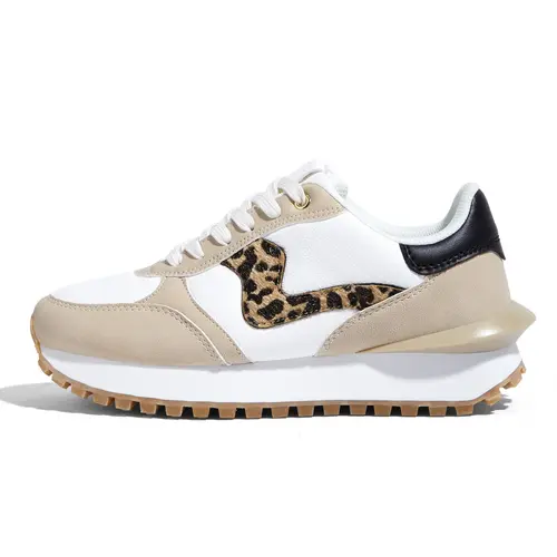 LUCKY STEP Women's Retro Chic Platform Sneakers with a Breathable Blade Sole, Lightweight Athletic Trainers for Walking and Casual Wear, Women's Shoes tiktokshopbacktoschool,back to school,back to school haul