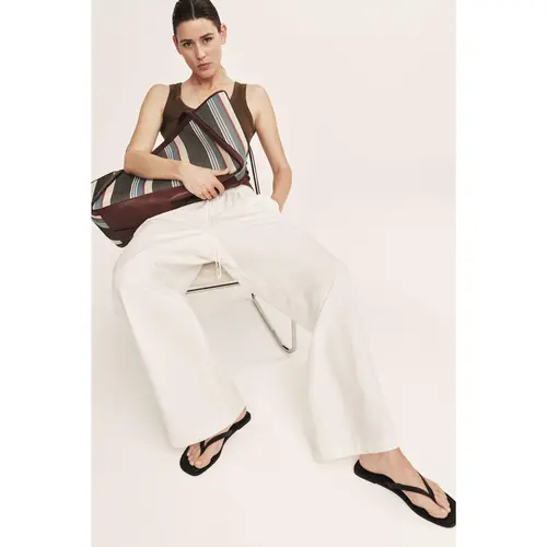 H&M Linen-blend trousers