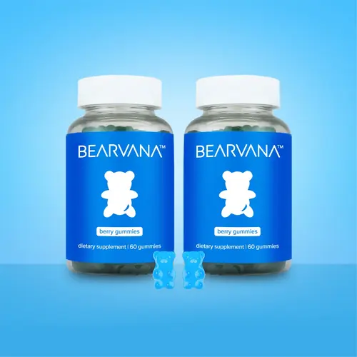 BEARVANA All-In-One Women's Wellness Gummies Double Pack | The Daily Gummies Worth the Hype | 9 Herbal Ingredients + Vitamins A, C, E & B6 | Berry Flavor | Two-Bottle Value Pack | 120 Gummies
