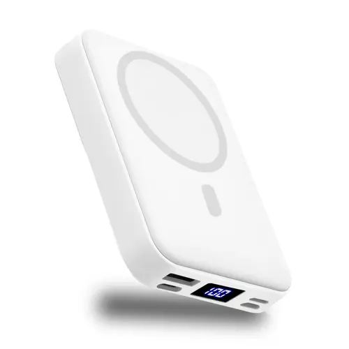 VIL Mag-Safe Compatible Portable Charger - 10000mAh High Capacity Battery 22.5W PD Fast Magnetic Phone Charger, LED Display Stand, Cable-Free Mobile Accessories for iPhone 17-14 & Other Devices