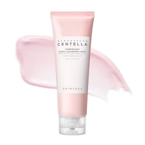 [SKIN1004] Madagascar Centella Poremizing Deep Cleansing Foam 125ml - Deep Pore Cleanse, Creamy & Rich Foam