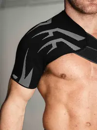Anaconda Shoulder Brace 3D Compression Support with Gel Pad for Athletes - Stabilizes Joint, Reduces Discomfort, Enhances Recovery