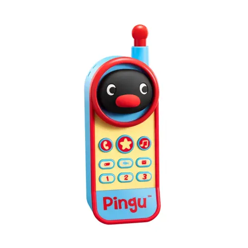 MARTUBE Pingu Retro Mini Phone-Style Bluetooth Speaker, Portable Speakers with Battery, Built-in Mic, Recording Function, Lanyard, 10.0-12.9h Playtime, Easy Operation, Hands-Free, Cool Gadgets, Cutecore Stuff, Whimsical Gifts for Outdoor Use & Desk Decor