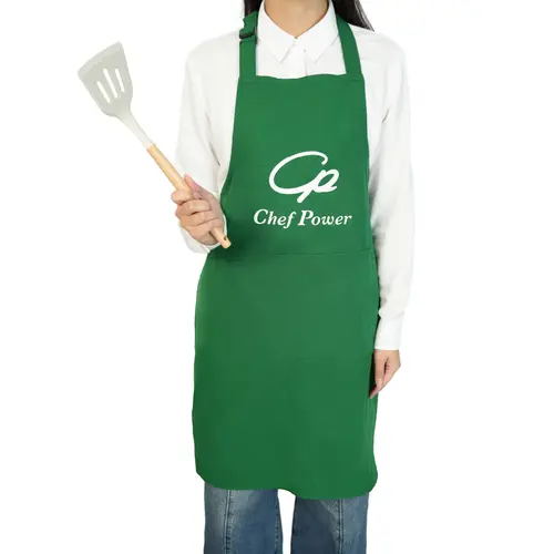 Chef Power Basic Kitchen Aprons with Pockets - Cross-Back Design for Unrestricted Movement, Machine Washable for Easy Cleaning, Unisex All-Purpose Aprons for Cooking/Grill, Gardening