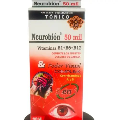 multivitaminico TÓNICO NEUROBIÓN 50 MIL Y PODER VISUAL