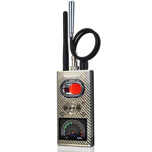 KNIGHT 5-in-1 Hidden Devices Detector & Hidden Camera Detectors GPS, RF Detector & Bug Detector | Anti Spy Detector Hidden Camera Finder GPS Radio Frequency Detector de camaras y microfonos ocultos