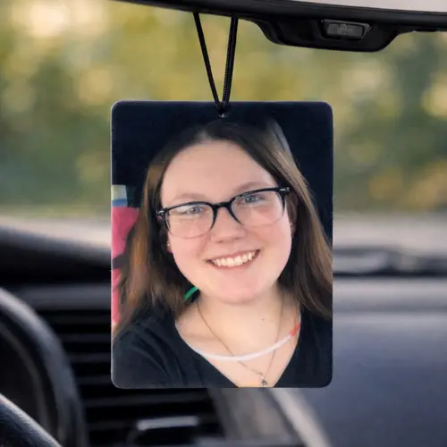 Custom Photo Air Freshener – Personalized from Your Picture – Made to Order
