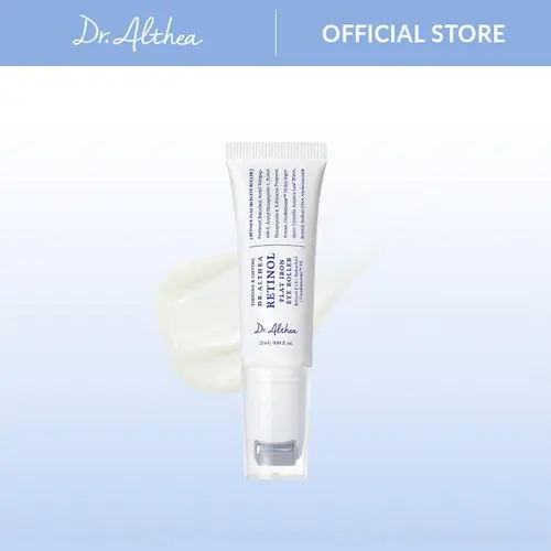 [Dr.Althea Official] Retinol Flat Iron Eye Roller - Wrinkle Care with Retinol, Gentle for Sensitive Skin, Cooling Gua Sha Massage Applicator, Korean Vegan Skin Care