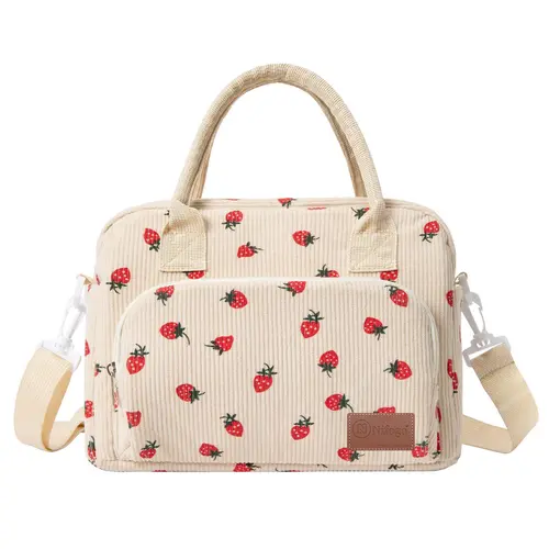 Insulated Lunch Bag for Women Men Large Reusable Lunch Box Adult Leakproof Portable Cooler Tote Bags for Work Picnic