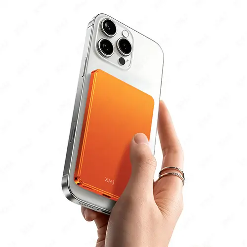 5000mAh Magnetic Power Bank, Wireless Portable Charger, Fast Charging for iPhone 17/16/15/14/13/12/Plus/Pro Max, Compact Device Smartphone Chargeable,Perfect Gift