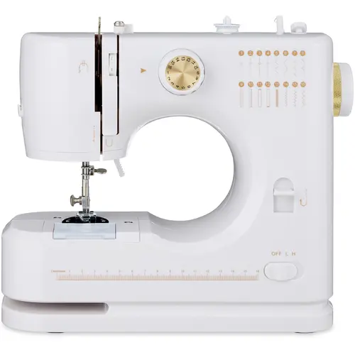 Best Choice Products 55-Piece Sewing Machine Kit for Beginners, w/ 16 Stitch Patterns, Double Stitching