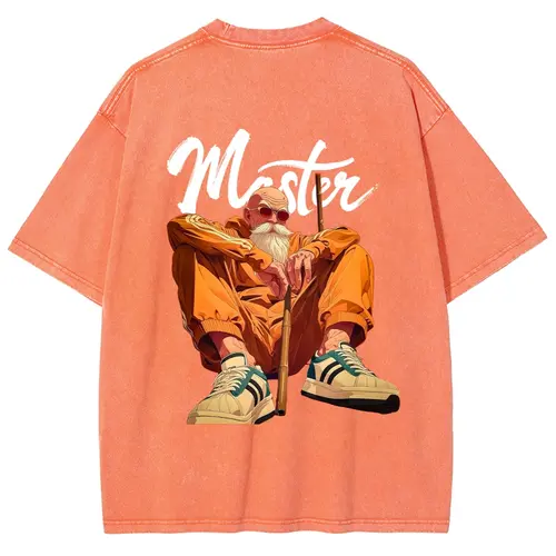 Anime Vintage Tee 90s Graphic Tees Men's T Shirts Graphic Tee T Shirts Funny Graphic Tee Good Graphic Washed Tees Men's Graphic Tees Streetwear Outfits Men Vacation Outfits Oversized Tshirt Men