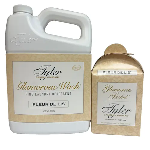 Tyler Candle Company Wash & Dry Luxury Duo - 64 oz Premium Laundry Wash & Dryer Sachets
