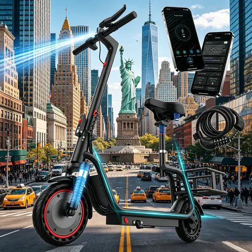 Foldable Adult Electric Commuter Bike - 350W Motor Ebike, 19MPH Top Speed, 16-28 Mi Range, UL 2272 Certified Battery, LED Lights, 12-Month Warranty, Ebikes