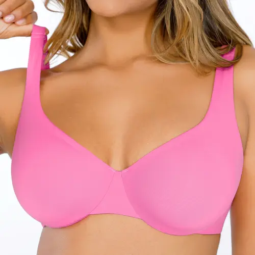 FeelinGirl FeelSoft Minimizer Bras for Women Comfort Underwire Balconette Bras Plus Size Full Coverage No Padded Seamless Daily Bras Womenswear Comfortable newarrivals#SohoChic