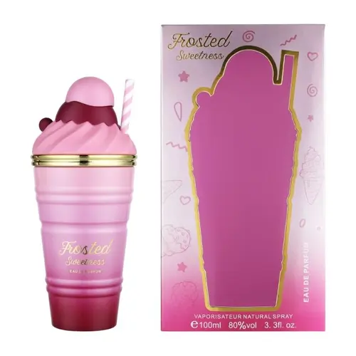 Sellion Frosted Sweetness Women's EDP Perfume Spray - 3.3 oz Fruity Floral Fragrance with Vanilla Scents, Musk, Wild Berry, Rose, Citrus Notes, Long-Lasting Pink Ice Cream Design for Women (3 to 3.9 fl oz, Floral Style)