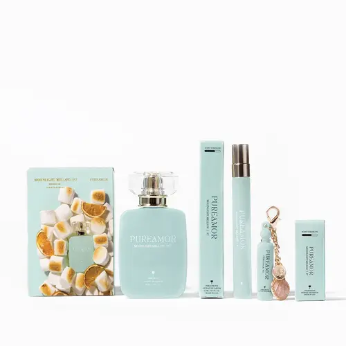 PUREAMOR Women's Moonlight Mellow P7 Pheromone Fine Fragrance - Aromatic Chic Gourmand, Citrus Gourmand Vanilla Scent with Neroli, Caramel Notes, Long Lasting Perfume (2ml/12ml/30ml)