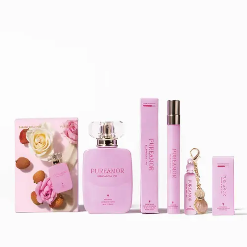 PUREAMOR Balboa Rosa P10 Women's Pheromone Perfume - Fresh Floral Daytime Wear Eau de Parfum with Turkish Rose, Lychee & Musk Notes, Long-Lasting, Available in 2ml/12ml/30ml Sizes