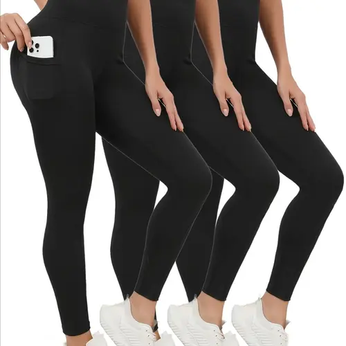 Women's High-Waisted Yoga Pants  Yoga cuffed sweatpants  with Pockets for Fitness Enthusiasts Comfortable Support Ideal for Gyms Yoga Classes & Outdoor Activities summerwins
