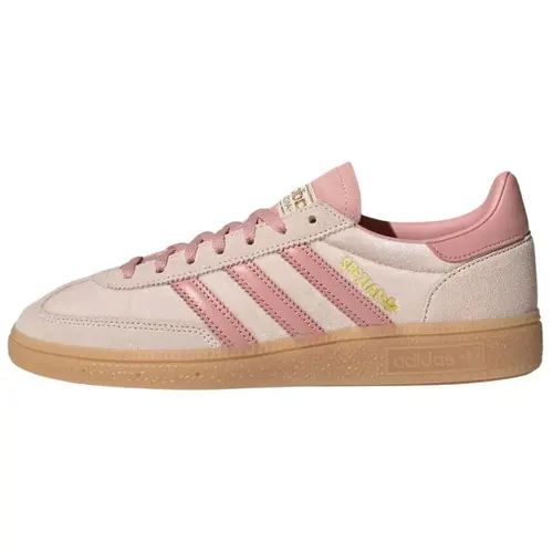 Adidas Handball Spezial 'Wonder Quartz Wonder Mauve Gum' Women's Suede Upper Athletic Sneaker, Durable Walking Shoes, Sports Trainer for Everyday Wear