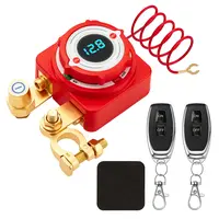GJANSH Remote Battery Disconnect Switch 12V 240A, Upgrade Battery Kill Switch for car 12V 240A, with Led Voltage Display, Prevent Battery Drain, Remote Battery Kill Switch for Car, Truck, RV,SnapFixMate