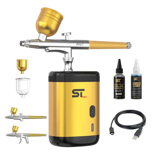 Supreme Trimmer Airbrush Set, Multi-Functional Sprayer Tool Kit for Home Improvement, Paint Applications Sprayer Tool Kit Spray, Airbrush System, Paint Spraying Tool, Cordless Airbrush Kit