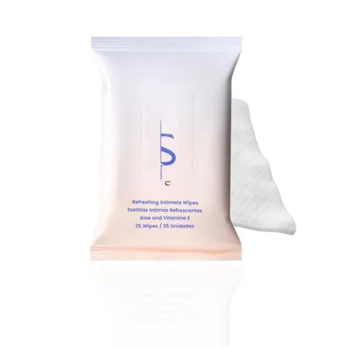 Gentle Intimate & Body Cleansing Wipes | Aloe-Infused for Daily Freshness & Comfort | 25 Large Wipes