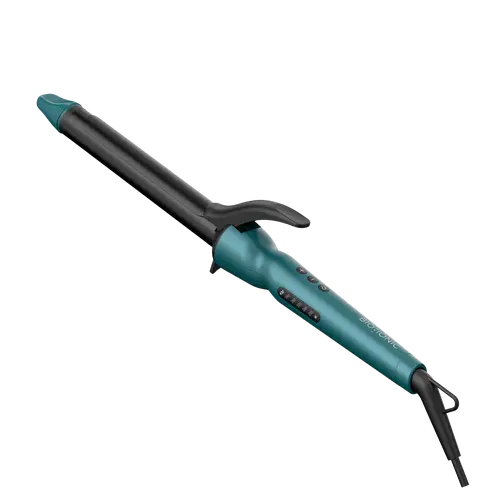 BIO IONIC OFFICIAL: Teal Tides Long Barrel Curling Iron (LIMITED EDITION) Adjustable Heat Settings, 1" Barrel Size