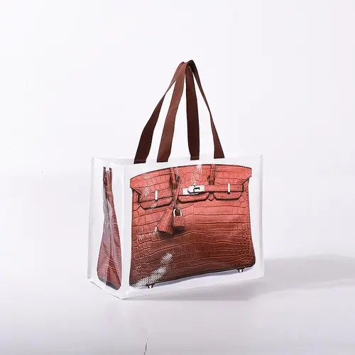 Women's Chic Cute Casual Aesthetic Nylon Tote Bag - 2026 Blogger Parody Vibe Platinum Remake, Waterproof Multi-Function, Adjustable Strap, Laces-Equipped Easy Tote for Gym, Café, Beach