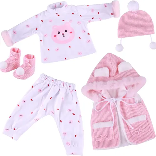 #sohochic BABESIDE Newborn Doll Clothing Sets & Accessories Fits 17-22 inch dolls Ideal for doll dress-up and pretend play, Doll Outfit, Play House