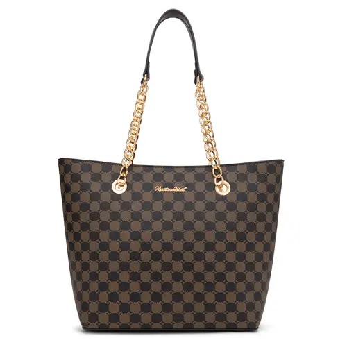 Montana West Tote Bag for Women Gift Chain Top-handle Satchel Handbags Ladies Purses Shoulder Bags