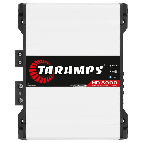 Taramps HD 3000 1 Channel 3000 Watts RMS MAX Full Range Car Audio Monoblock LED Monitor Indicator Class D Amplifier Crossover 3k Amplifier Sound Quality
