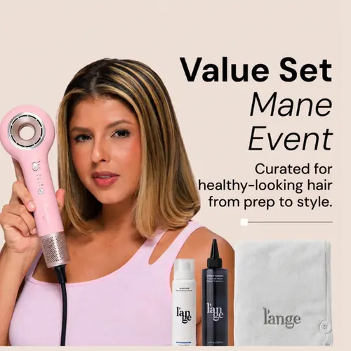 L'ANGE HAIR - Mane Event Set - Axia HaloRing Hair Dryer + Glass Hair Thermal Blowout Primer + Hydro Therapy 7 Second Instant Repair Treatment + Hair Wrap Towel, Personal Care Appliances, Beauty Products
