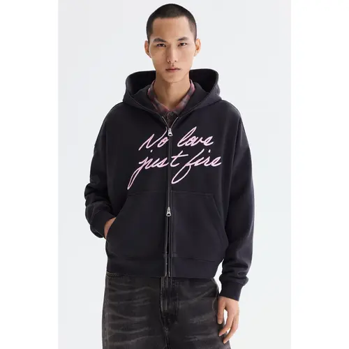 H&M Oversized Fit Zip-through hoodie