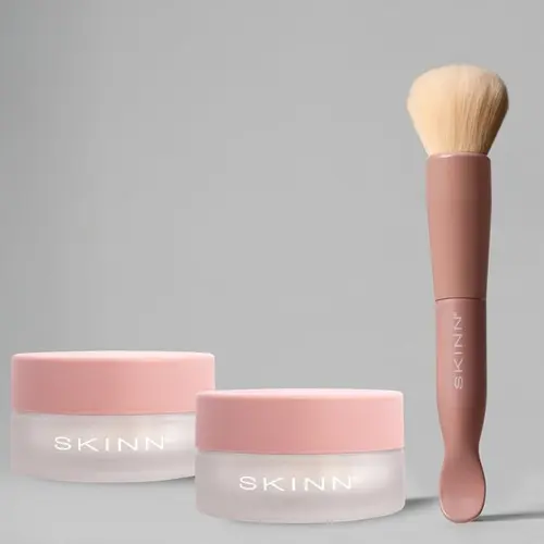 SKINN Cosmetics Perfect Primer Bundle with Brush