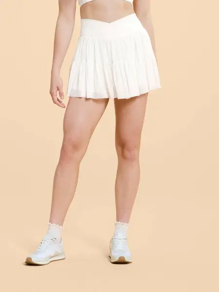 Blogilates Women's Ballerina Skort, Athletic Skorts for Workout, Professional Sports & Outdoor Clothing, Workout Skorts