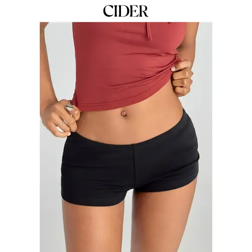 Cider CDR Low Rise Micro Shorts