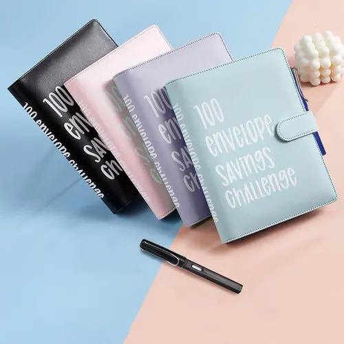 A5 Size 2026 Upgrade Money Saving Binder - 100 Cash Envelopes, Financial Planner, Desk Office Accessories Saving Tool for $5,050 Accounting & Office Stationery Supplies,back to school,back to school haul