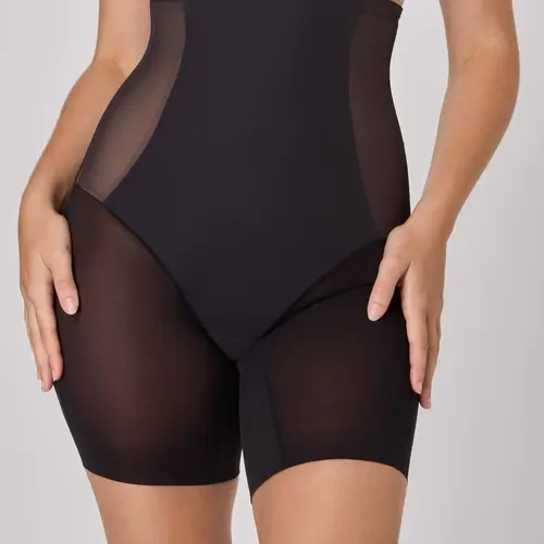 Maidenform High-Waisted Shapewear Thigh Slimmer, Extra Firm Women's Breathable Everyday Fit Womenswear Lightweight Smooth DMS901