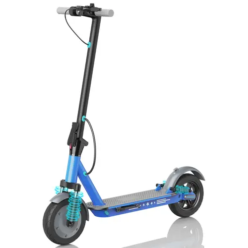 V9 Pro Sport Commuting foldable electric scooter,28Mph  Front and rear dual shock absorption,36V 10.4/13Ah battery, Dual braking system, 3-speed adjustable fun sports scooter, app control