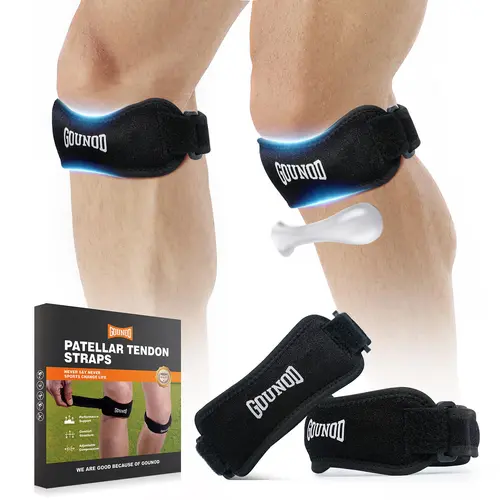 Kneecap Support Strap for Pain Relief, Patellar Tendon Support ,Patella Band for Basketball, Jumpers Knee, Tendonitis, Running, Hiking, Soccer, Osgood Schlatter Gift 2026 #Summervibes summerwins,summerwins,camping essentials