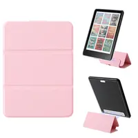 Magnetic Detachable Trifold Stand Tablet Cover for 7'' Kindle Paperwhite 12th Gen 2024 & Kindle Colorsoft Signature Edition, Slim PU Leather Tablet Accessory with Auto Wake/Sleep Feature, Accessories, Covers