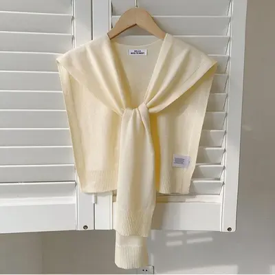Women‘s Solid Color Knit Shawl for Women, Soft Casual Comfortable Lightweight Open Front Cardigan Sweater Vest, Versatile Layering Piece for Spring Summer Fall, Perfect for Office & Daily Outfits
