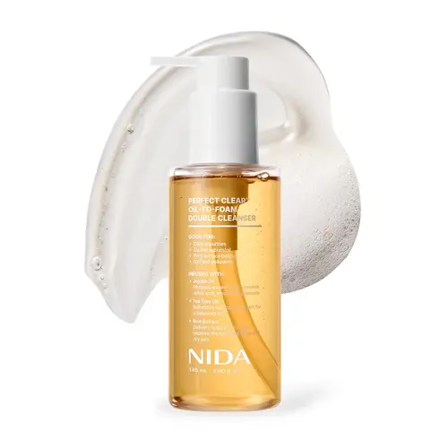 NIDA PerfectClear Oil-to-foam Double Cleanser Facial Cleansing Hydrating