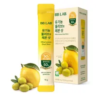 [BB LAB] Organic Olive & Lemon Dual Shot, 50:50 Ratio, Cold-Pressed Extra Virgin Olive Oil & NFC Lemon Blended Vitamin Supplement (16g x 10 sticks)