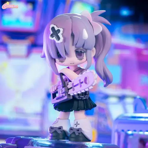 TOMIZ Electronic Pets from Another Dimension Series  Anime Blind Box Figure, Cute Pets Another Dimension Series Blind Box Chibi Figure for Desktop Ornament, Collectable PVC Toys for Birthday Gifts
