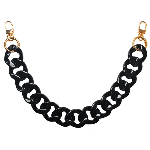 【Limited-Time Sale】CHERUBEL Bag Strap for Women, Chunky Gold-Tone Aluminum Replacement Handle, Versatile Shoulder Chain for Purses, Chain For Purse, Unique Bag, Metallic